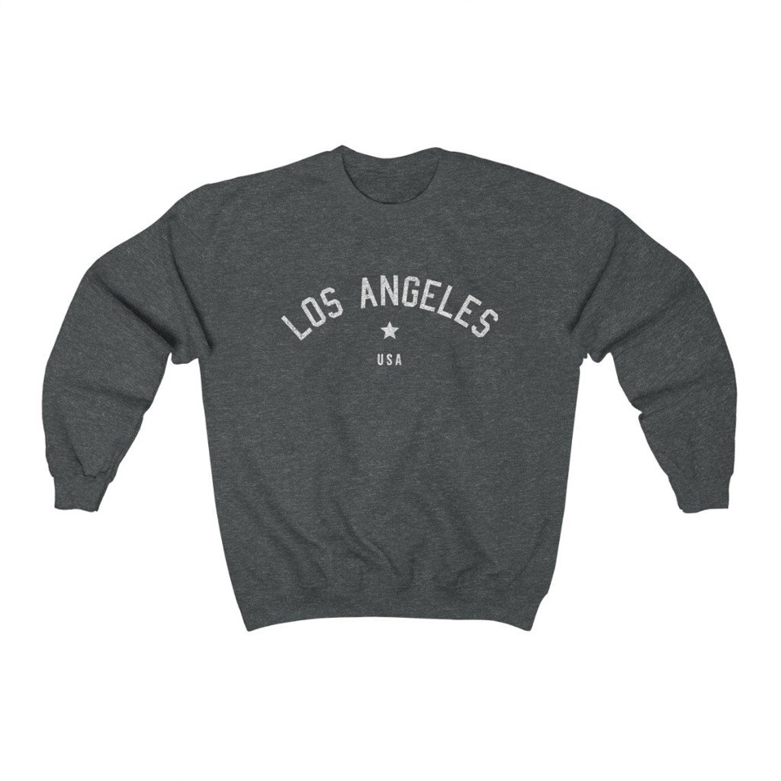 Los Angeles California Sweatshirt Los Angeles Sweatshirt LA Etsy