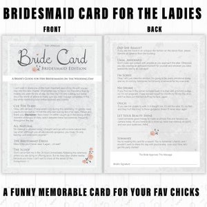 Tarjeta de propuesta de padrinos de boda, propuesta de tarjeta de padrinos de boda, tarjeta de padrinos de boda de yute, pedir padrinos de boda, invitación de padrinos de boda, regalos de propuesta de padrinos de boda Bridesmaid Card