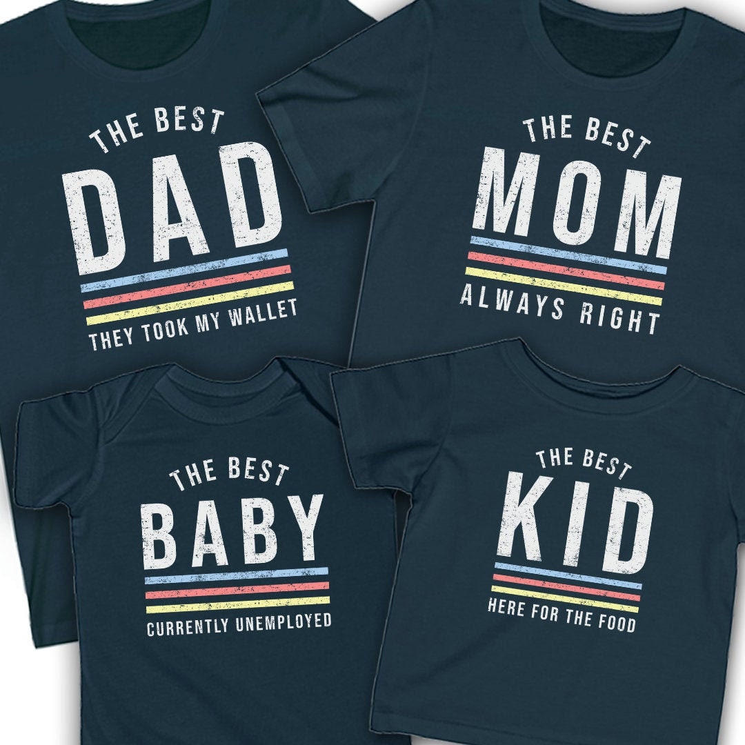 Matching Family Shirts Set Family Outfits Matching Family Etsy