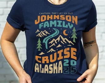 Custom Alaska Cruise T-Shirt: Personalized Family Vacation Tee