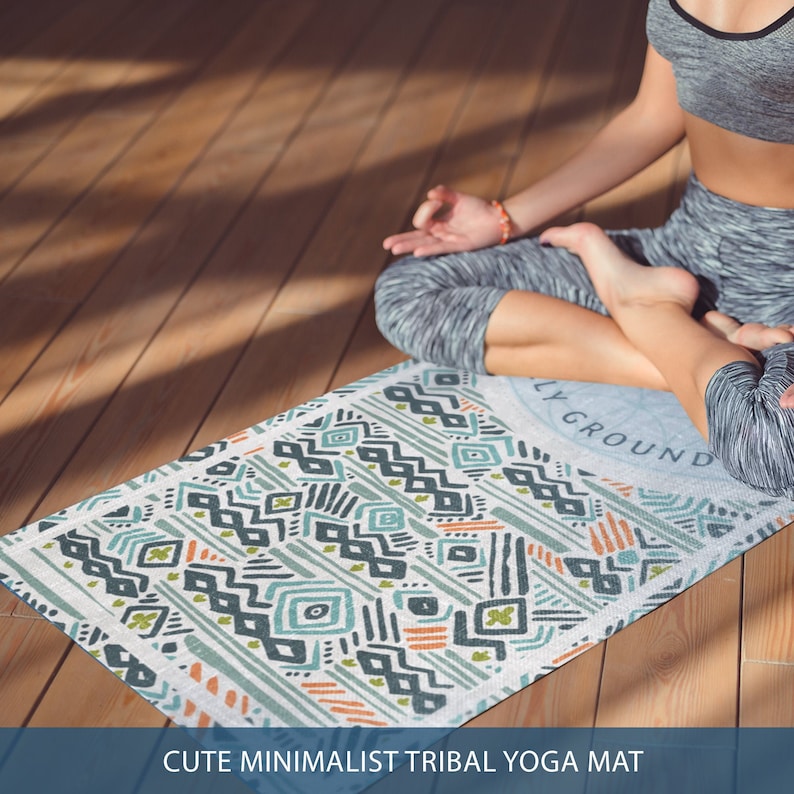 Personalized Yoga Mat - Custom Yoga Mats - Printed Yoga Mat With Name - Personalized Yoga Mat - Yoga Lover Gift - Pilates Yoga Mat - image 5