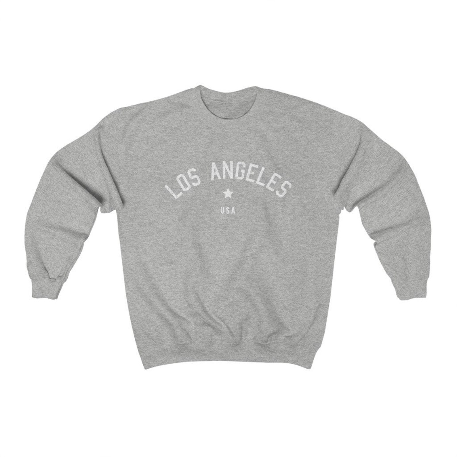 Los Angeles California Sweatshirt Los Angeles Sweatshirt LA Etsy