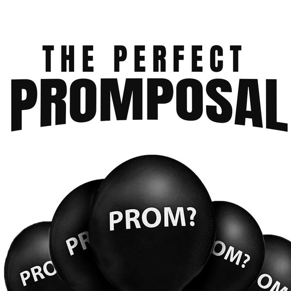 Prom Balloons, Will You Go To Prom With Me, Prom Gifts for Her, Asking Girl to Prom, Creative Promposal Idea, Promposal Ideas, Promposal