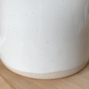 Handmade Ceramic Mug Vanilla Bean image 3