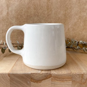 Handmade Ceramic Mug Vanilla Bean image 2