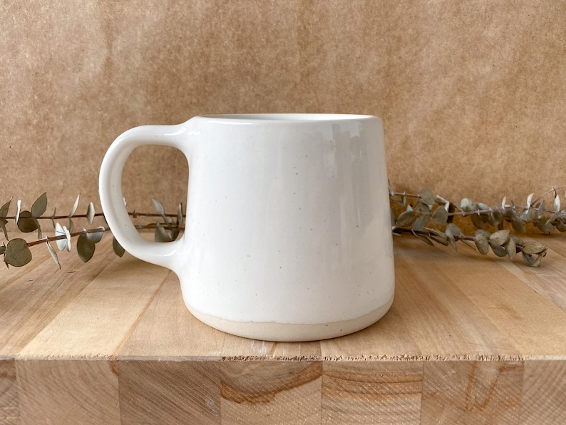 Handmade Ceramic Mug Vanilla Bean image 2