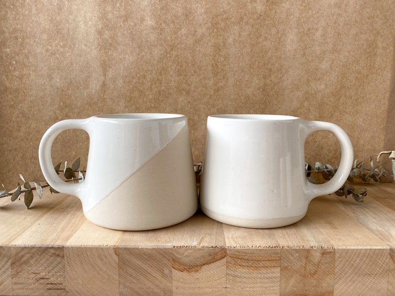 Handmade Ceramic Mug Vanilla Bean image 7