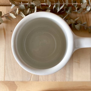 Handmade Ceramic Mug Vanilla Bean image 6