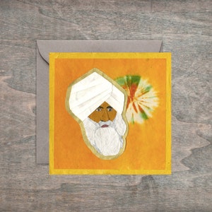 Framable Greetings— Guru Square 4 x 4&quot; Art Card