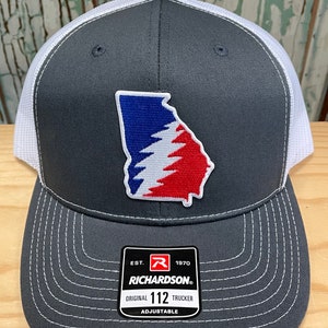 Grateful Georgia GA Patch Trucker Hat Multiple Colors