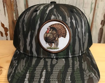 Gorra de camionero con parche de pavo Realtree Original Camo/Black