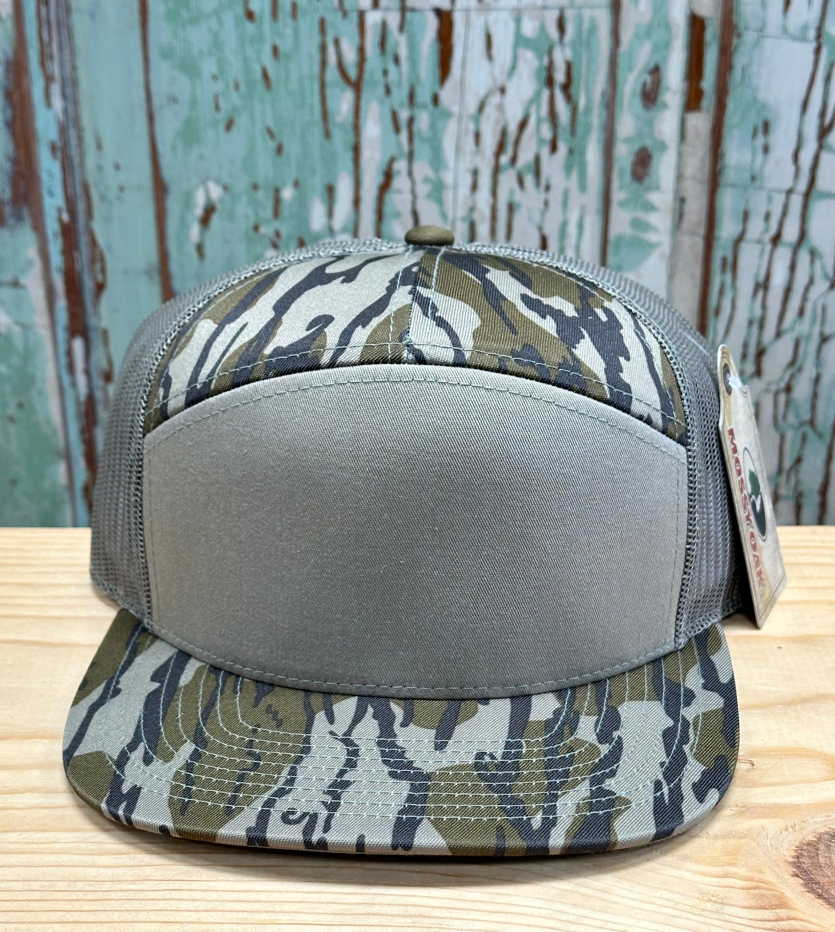 Tan Camo Mesh Hat  Mens Vintage Camo Trucker Hat - Old Enfield Supply