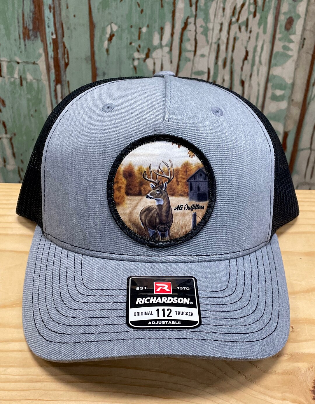 Barn Buck Patch Trucker Hat Snap Back Deer - Etsy