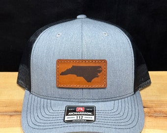 North Carolina Leder Patch Öffner Hut mehrere Farben