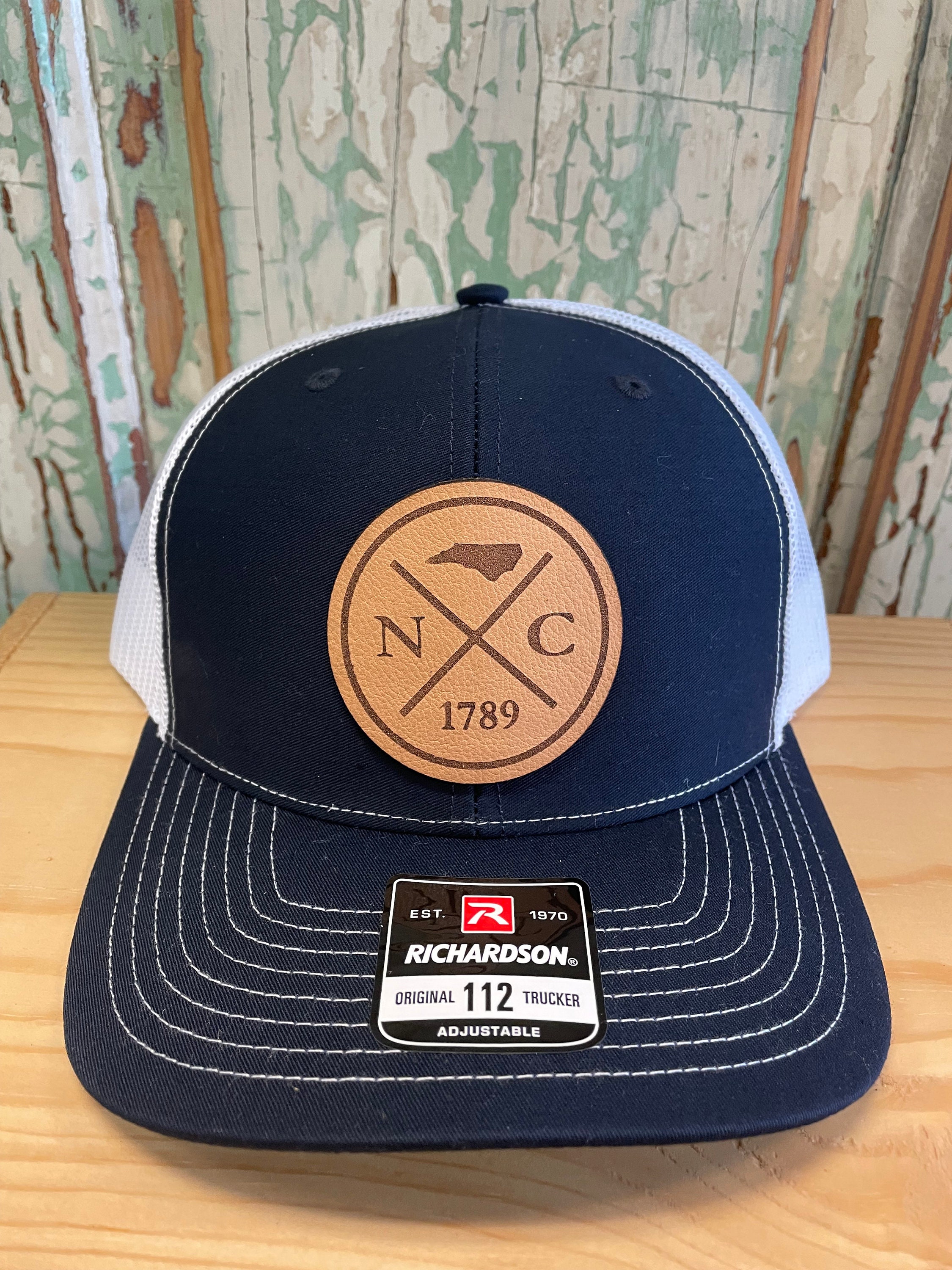 帽子 Cross Leather Patch Mesh Cap Christian Cross Leather Patch Mesh Back Trucker Hat