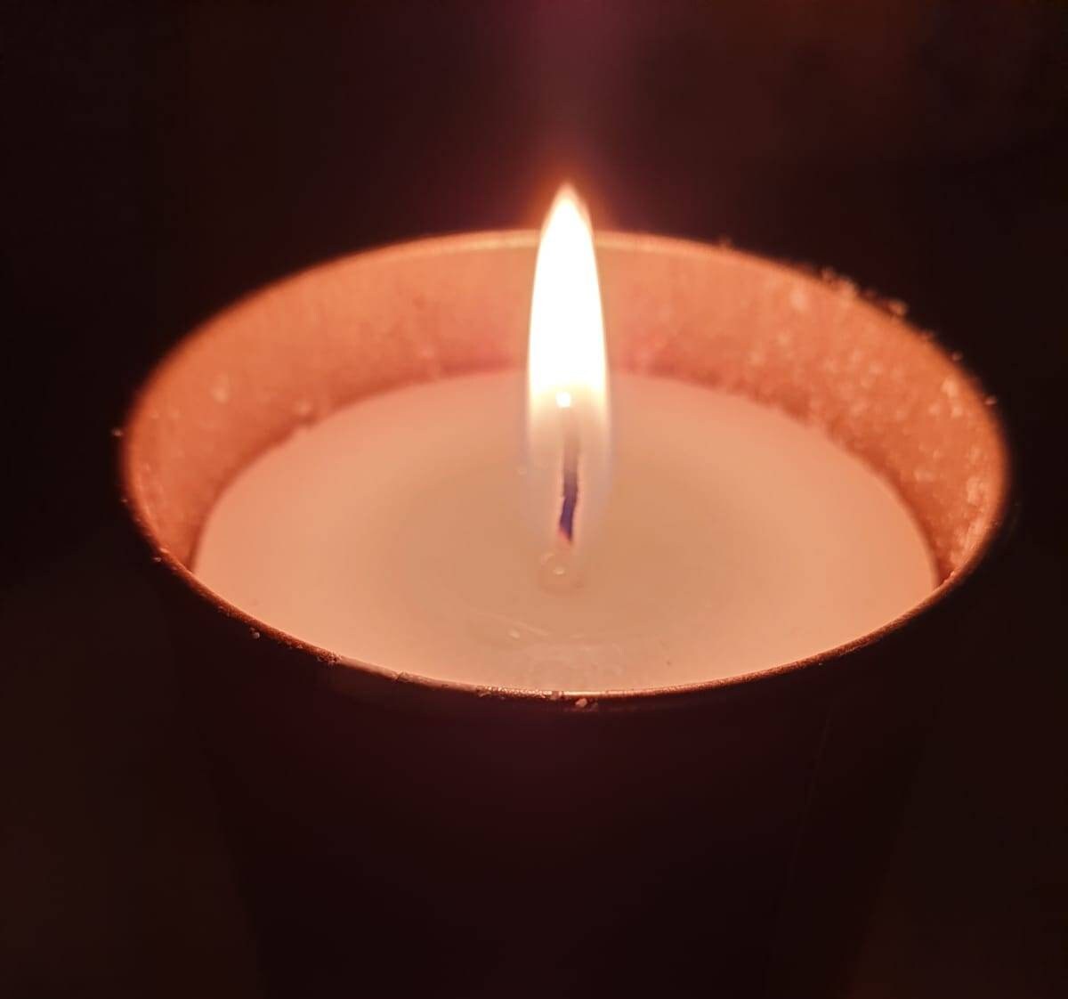 Jewish Memorial Candle PDF for Printing DIY Yarzeit Label Etsy UK