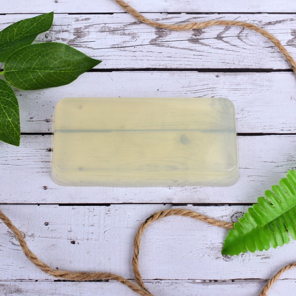 Pure Aloe Full 4 oz Cleansing Facial Bar, Aloe Vera Soap, Olive Oil Soap, Unscented Soap, Face Soap, Handmade Soap, Natural Soap, Artisan