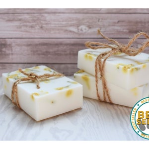 Earthy Jasmine Soap, Goat Milk Soap, Handmade Soap, All Natural Soap, Homemade Soap, Artisan Soap Shrink Wrap