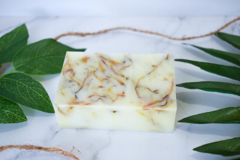 Marigold Coconut Soap, Coconut Milk Soap