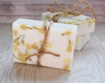 Coconut Jasmine Soap, Coconut Milk Soap, Vegan Soap, Handmade Soap, All Natural Soap, Homemade Soap, Artisan Soap