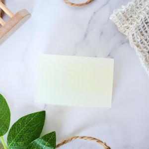 Pure Aloe Full 5 oz: Unscented Cleansing Facial Bar | Handmade Gentle Natural Face Soap