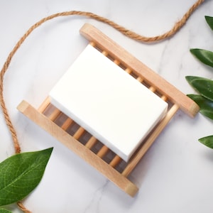 Pure Coconut 5oz: Moisturizing Facial Bar | Unscented Natural Handmade Face Soap