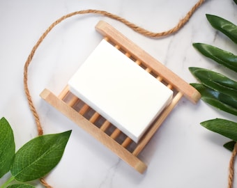 Pure Coconut 5oz: Moisturizing Facial Bar | Unscented Natural Handmade Face Soap