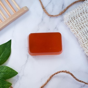 Honey Turmeric: Gentle Cleansing Facial Bar | Unscented Natural Handmade Face Soap