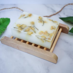 Coco Jasmine: Coconut Soap | Moisturizing & Gentle Floral Bar | Handmade Natural Soap