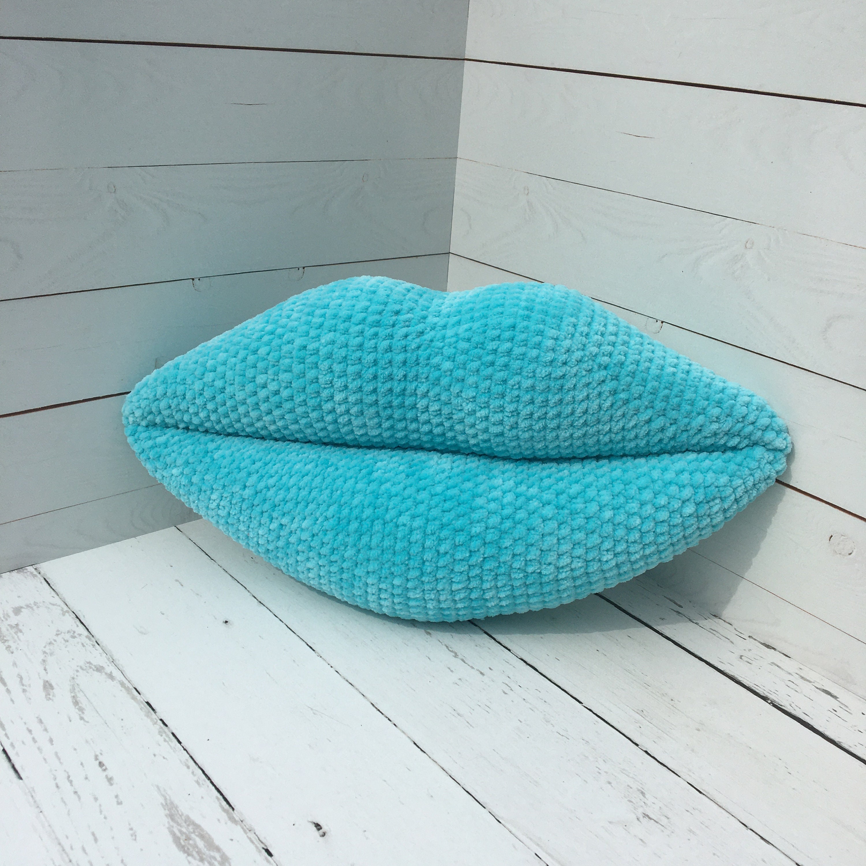 Double sided lip shaped throw pillows Dorm room bedding Dorm Etsy