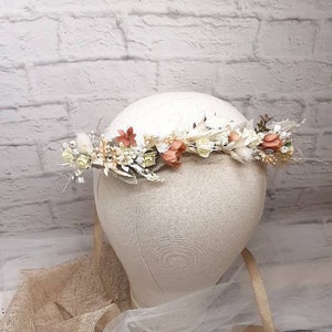 Dried Flower Crown, Newborn Crown, Flower Crown Halo, Baby Flower Crown, Dried Floral Halo, Flower Girl Crown, Boho Flower Crown, Bridal