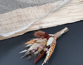 Rustic Boutonniere, Dried fall boutonniere, Boutonniere for men, Rustic Wedding Boutonniere, Groomsmen Boutonniere, Autumn boutonniere