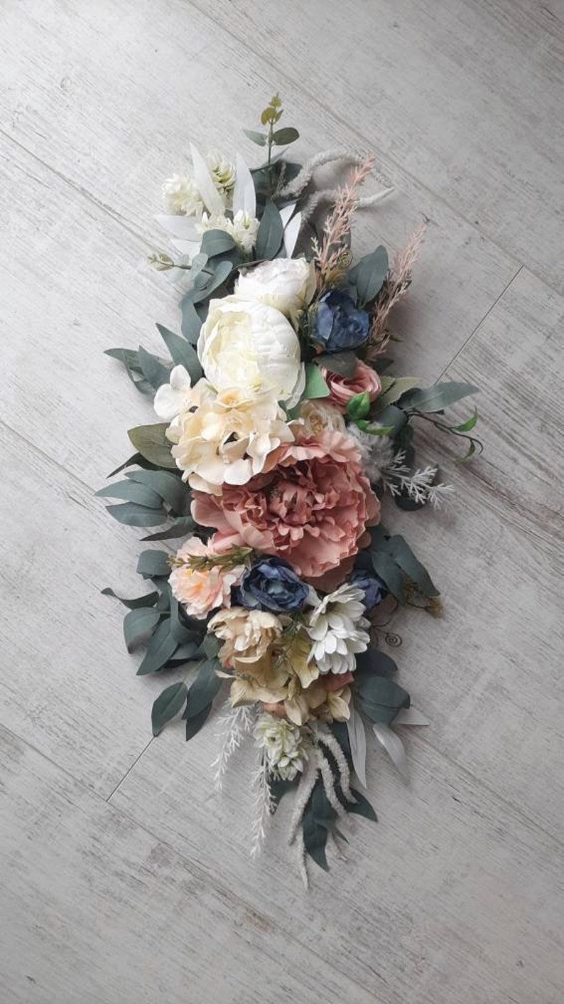 Boho Flower Arch Boho Flower Swag Floral Arch Wedding Arch Etsy