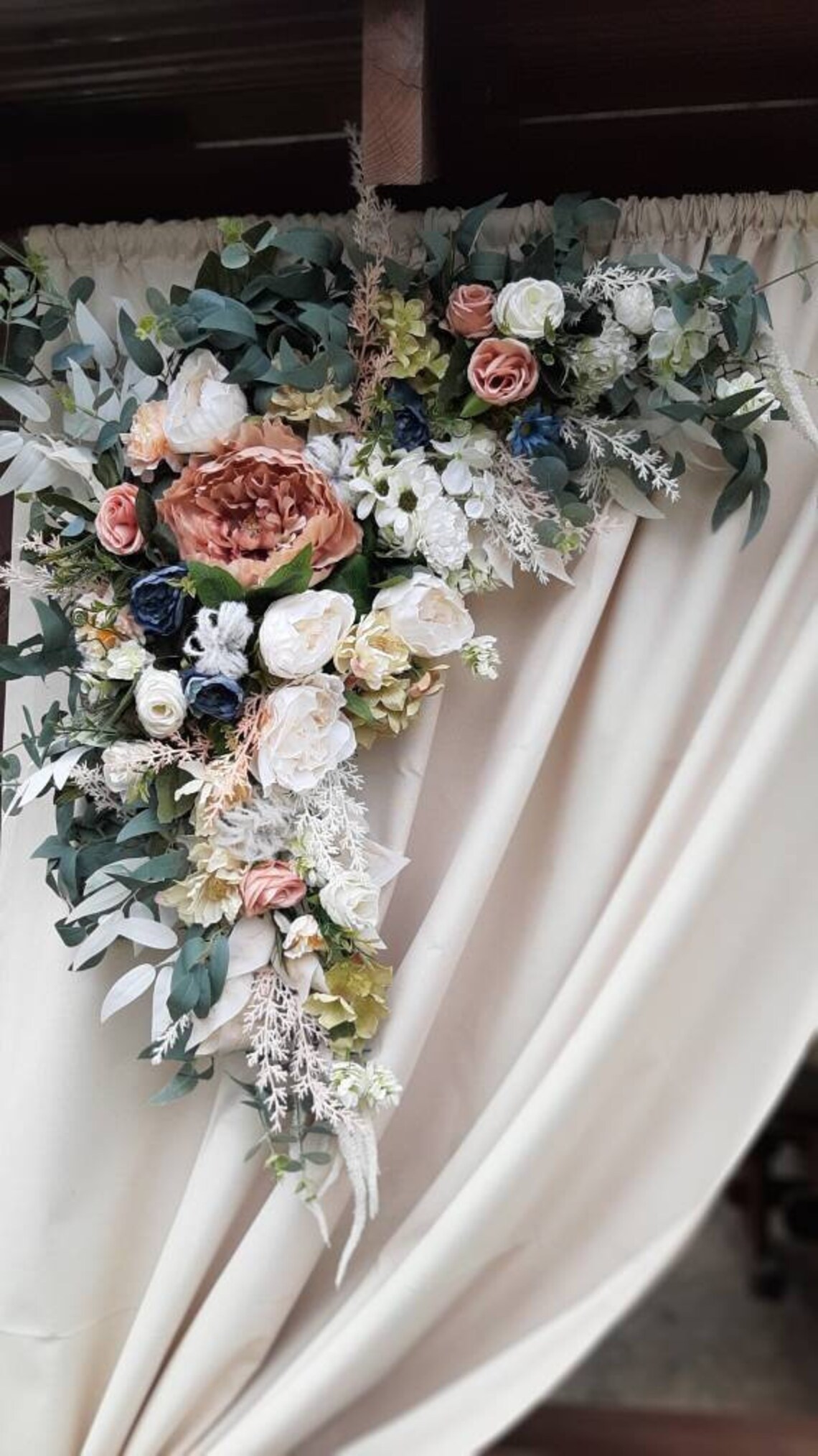 Boho Flower Arch Boho Flower Swag Floral Arch Wedding Arch Etsy