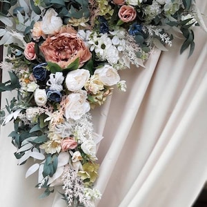 Boho Flower Arch, Boho flower swag, Floral arch, wedding arch flowers, boho wedding arrangement, fall flower arch, wedding flower swag