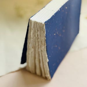 Handmade Deckle Edge Art Book, Handmade paper Notebook – Inky Tales