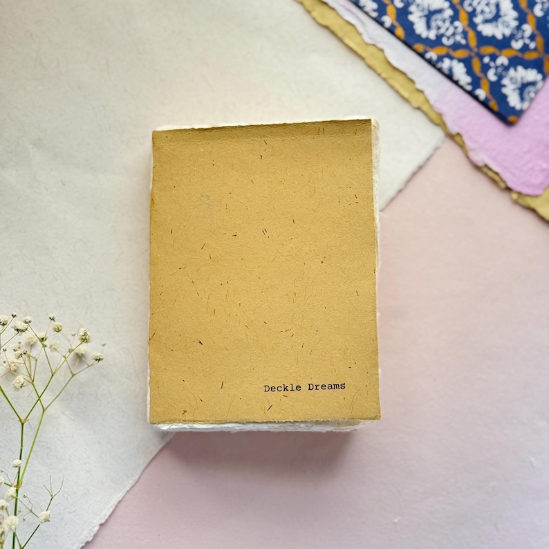 Deckle Edge Paper Journal