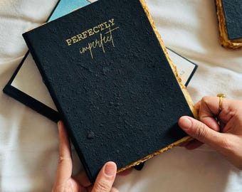Handmade Vintage Deckle Edge paper Journal, A timeless treasure of memories