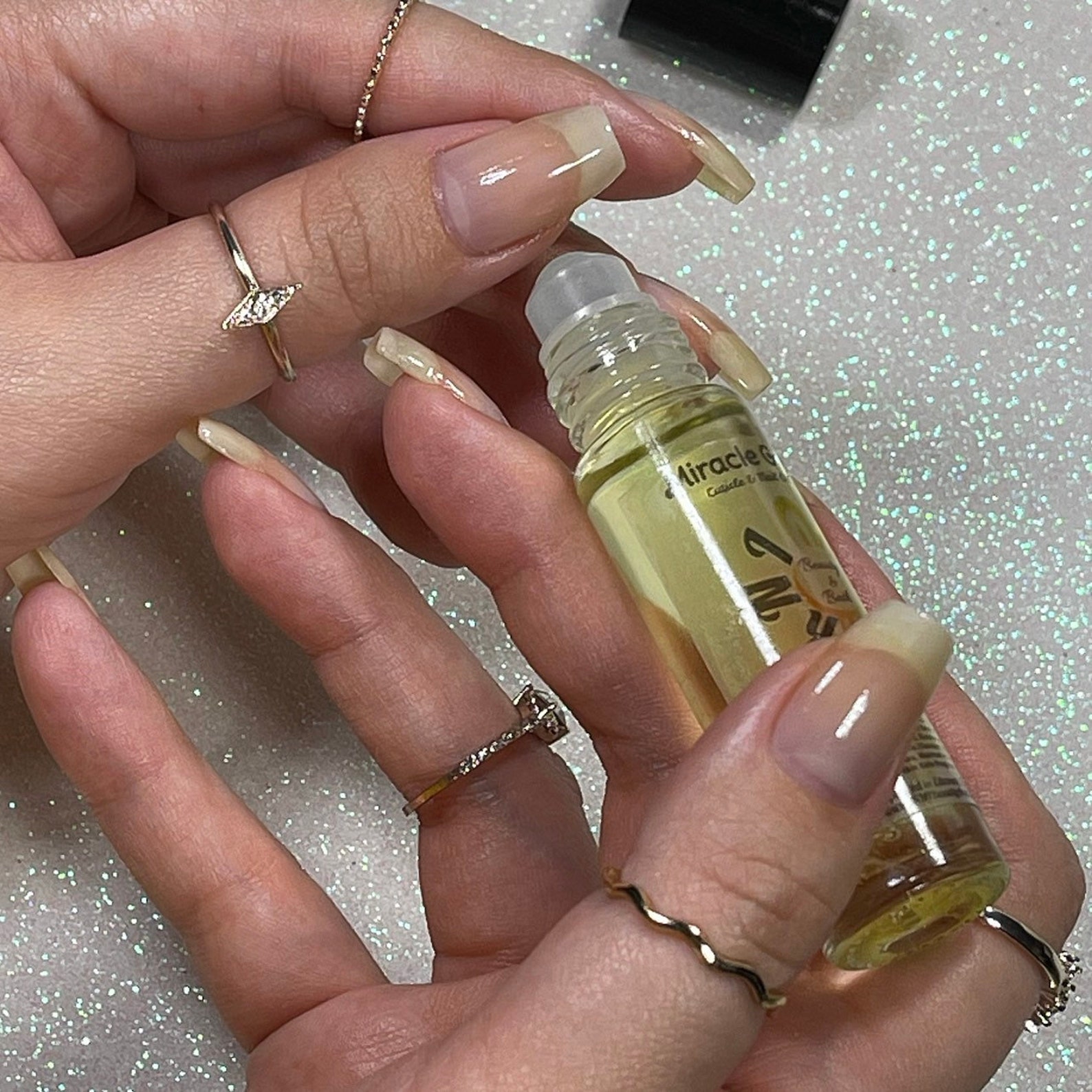 Miracle Roller Cuticle & Nail Oil Miracle Growth 10 Ml Etsy