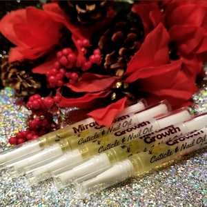 Winter Scent Pen Bundle || Miracle Growth Cuticle & Nail Oil Set of 5 (Updated 9/15/24)