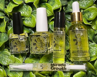 Miracle GrowTH ~ Special Blend ~ Cuticle & Nail Oil - WITHOUT Sweet Almond Nut Oil