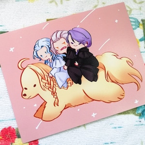 FFXIV Argos Elpis Postcard Art Print