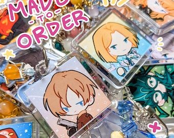 Kundenspezifische Acrylperlen Keychain
