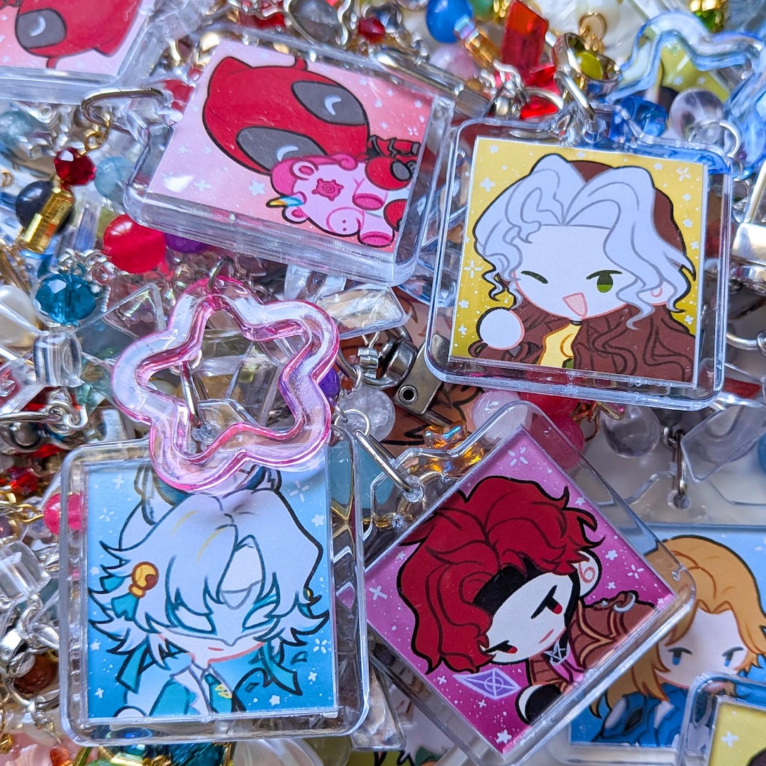 Marvel Rivals Acrylic Beaded Keychain - Etsy