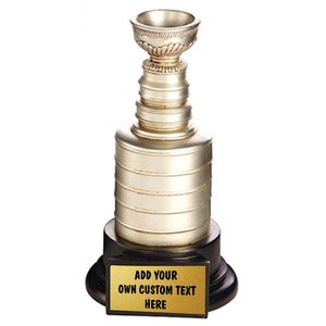 Trophée de la coupe de hockey personnalisé Parfait pour tout fan de hockey Trophée de la coupe de hockey personnalisé Cadeau hockey Fantasy Hockey Trophée de hockey personnalisé image 1