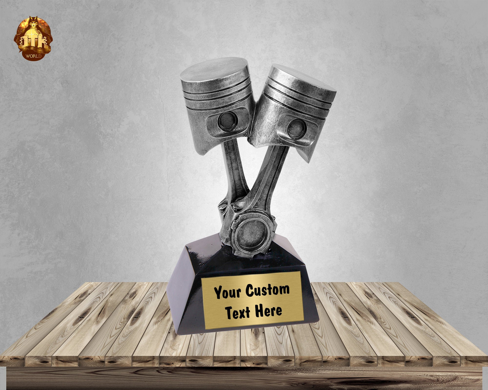 Custom Car Piston Trophy: Personalized Auto Shop Award - Etsy