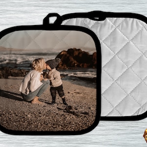 Hot Pad photo personnalisé : cache-pot matelassé personnalisé