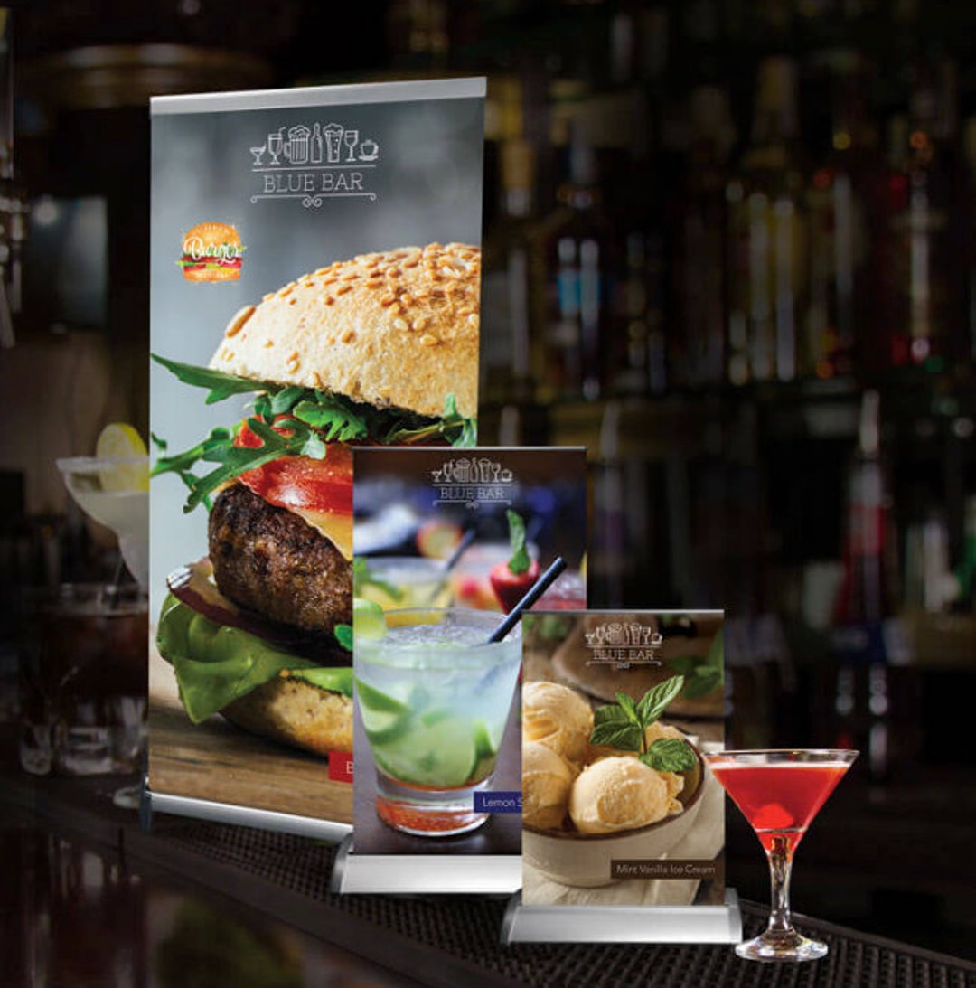 Premium custom table top pull up banner custom pull up banner stand