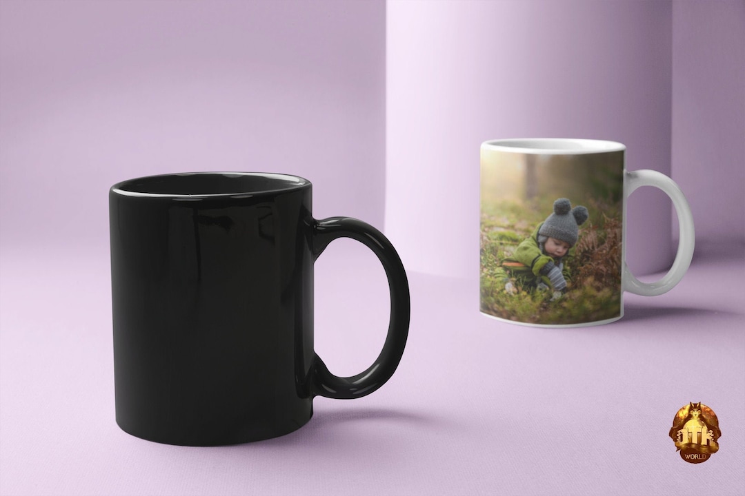 Custom 11oz Magic Mug - Personalized Color Changing Mug- Heat Activated ...