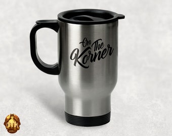 Custom 14oz Stainless Steel Travel Mug: Add Photo & Text
